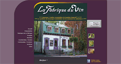 Desktop Screenshot of fabriqueduvin.com